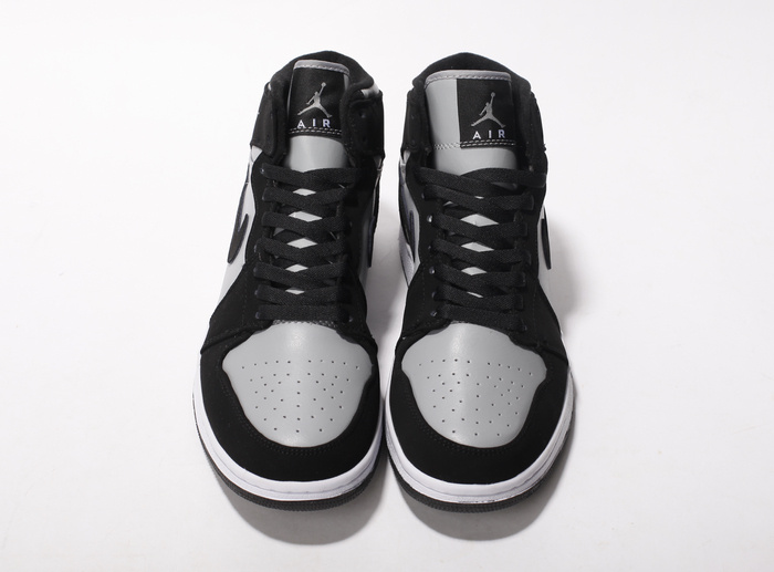 Air Jordan Retro 1 Black Grey Shoes