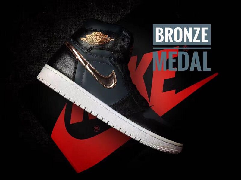 New Air Jordan 1 Bronze Medal Shoes