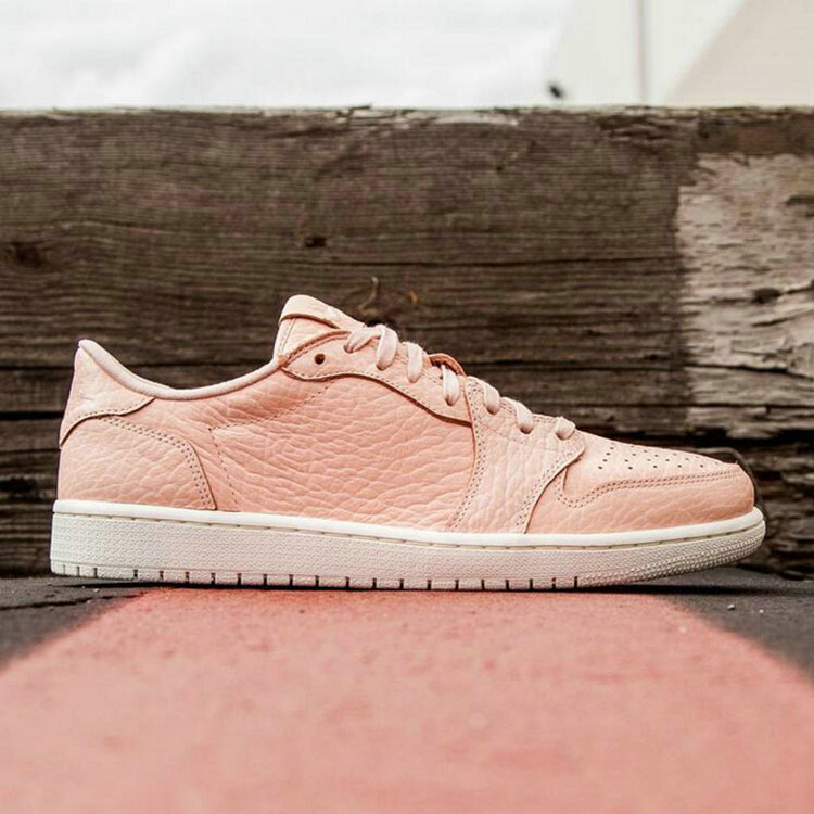 New Air Jordan 1 GS Low Pink White Shoes