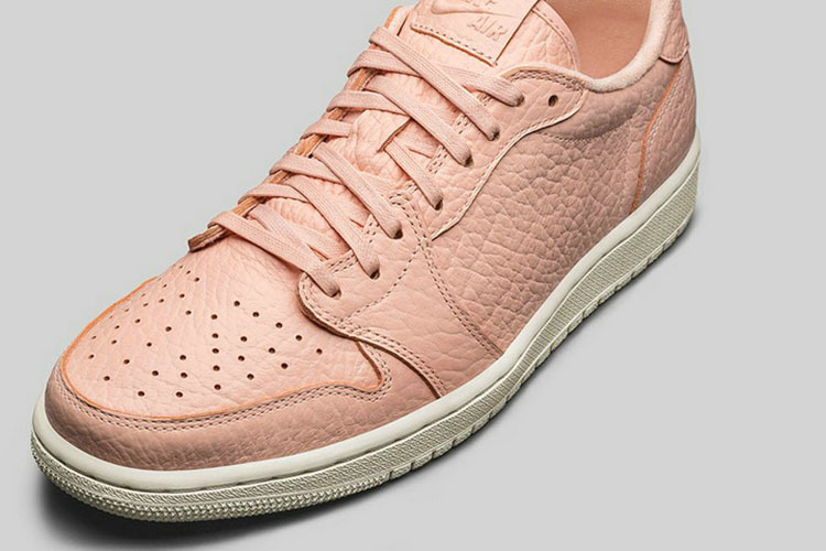 New Air Jordan 1 GS Low Pink White Shoes - Click Image to Close