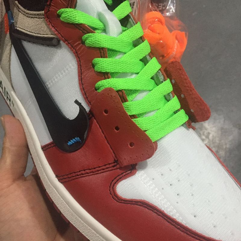 New Air Jordan 1 Off White Shoes - Click Image to Close