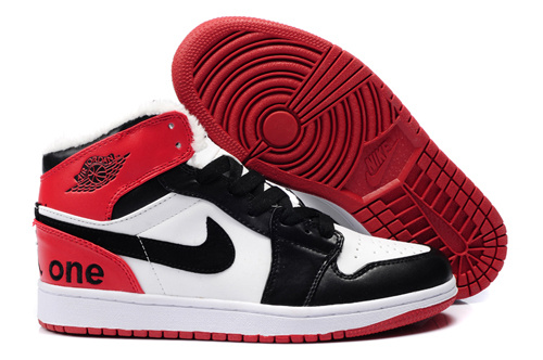 Air Jordan Retro 1 White Red Black