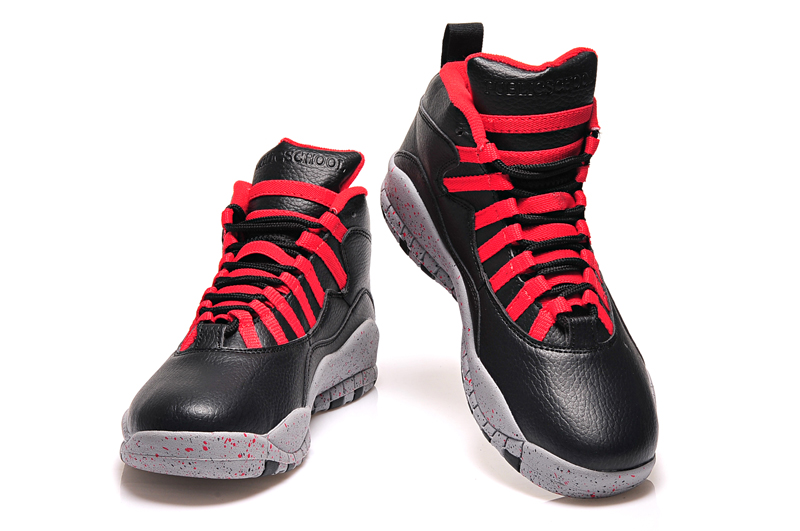 New Air Jordan 10 2015 Copy Black Version Basktball Shoes - Click Image to Close