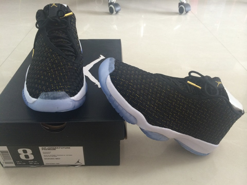 New Air Jordan 11 Flyknit Black Blue Shoes