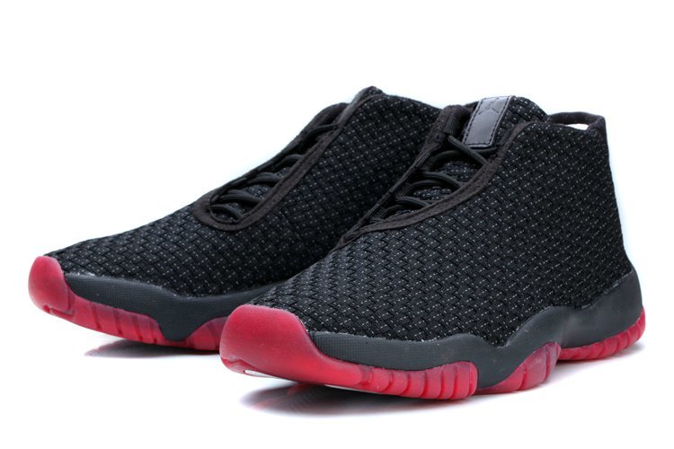 New Air Jordan 11 Flyknit Black Red Shoes