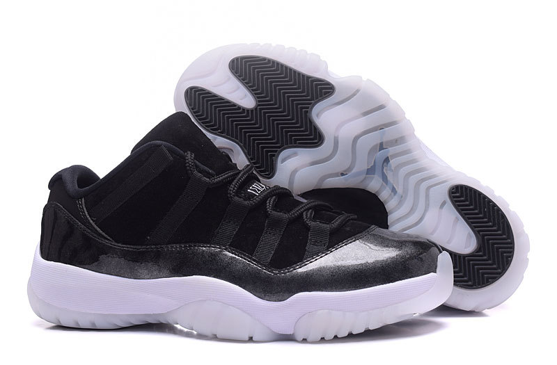 New Air Jordan 11 Low 72 10 Black White Shoes - Click Image to Close