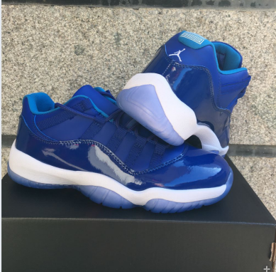 New Air Jordan 11 Low Royal Blue Shoes