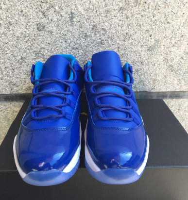 New Air Jordan 11 Low Royal Blue Shoes - Click Image to Close