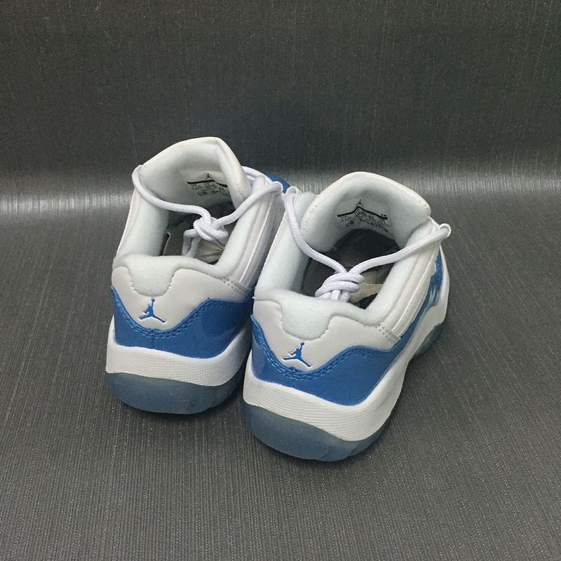 New Air Jordan 11 North Carnolina Shoes For Kids