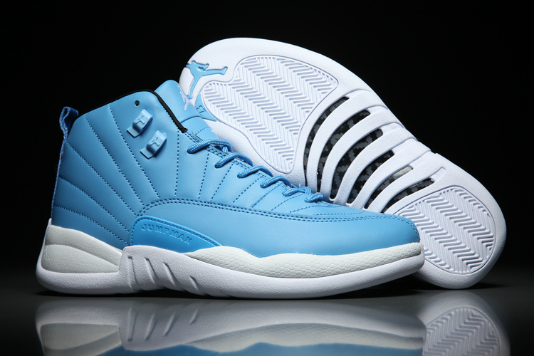 New Air Jordan 12 North Carlonia Blue Shoes