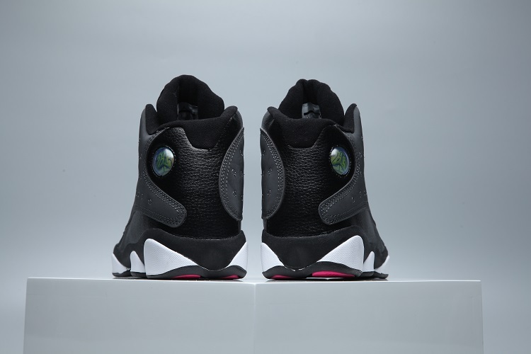 New Air Jordan 13 3M Black Peach Red Lover Shoes