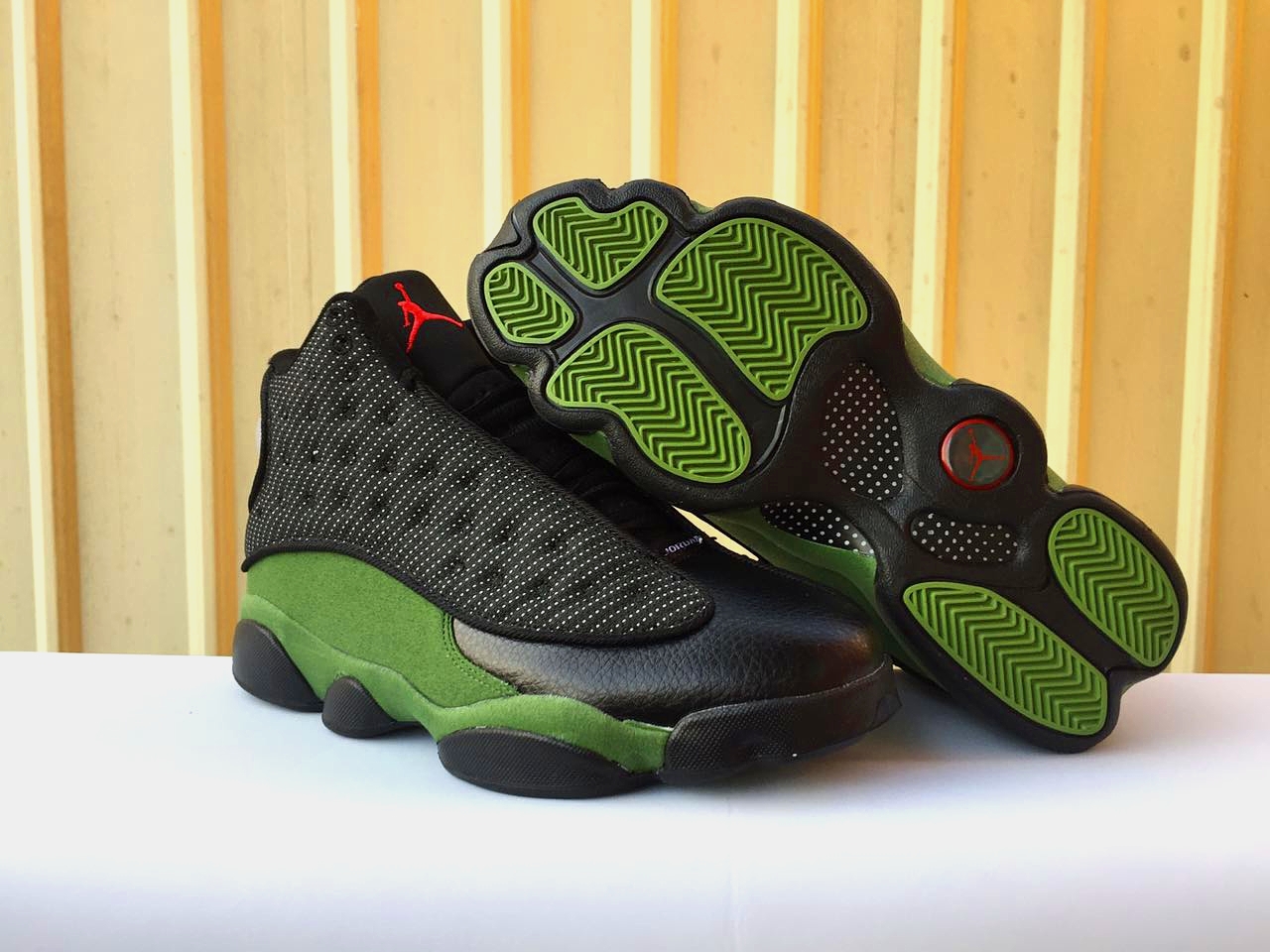 New Air Jordan 13 Black Olive Shoes