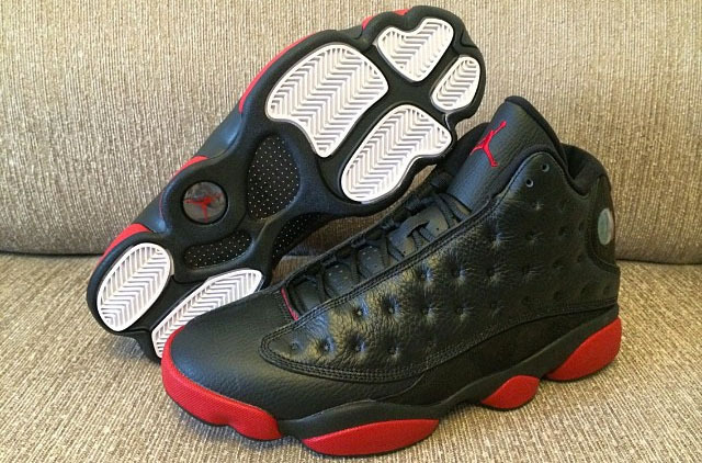 New Air Jordan 13 Black Red For Women - Click Image to Close