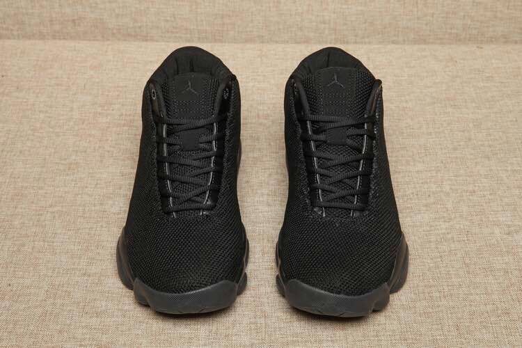 New Air Jordan 13 GS Low Flyknit All Black Shoes
