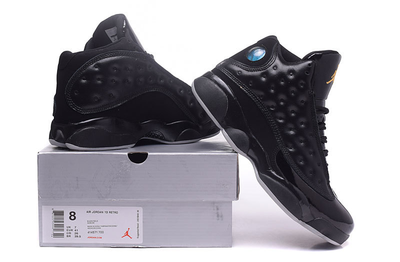 New Air Jordan 13 Retro Leonard All Black Shoes