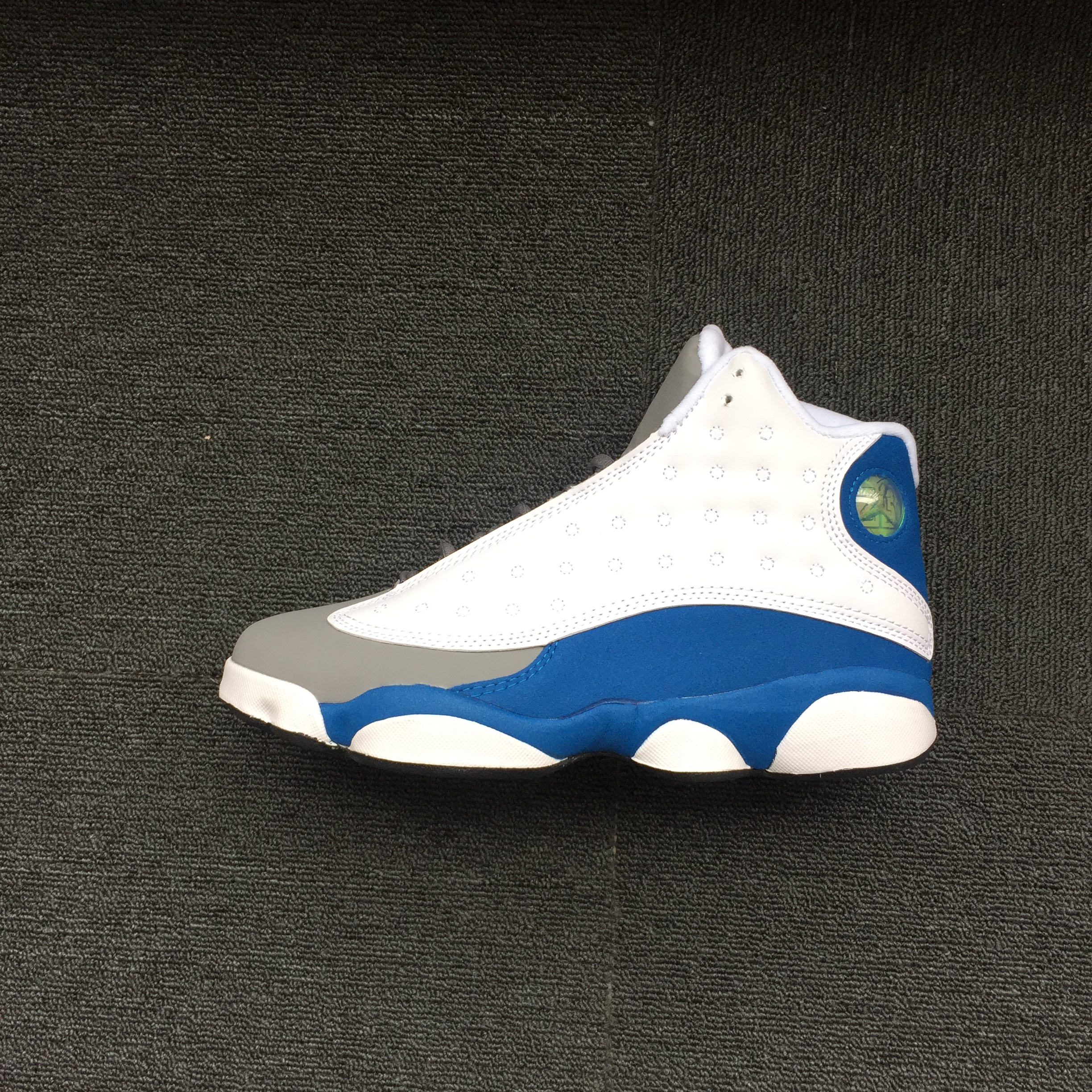 New Air Jordan 13 Retro White Grey Blue