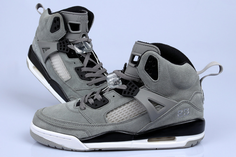 New Air Jordan 3.5 Suede Grey Black White Shoes - Click Image to Close