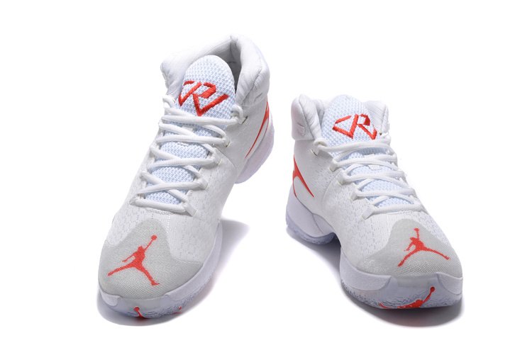 New Air Jordan 30 White Red Sheoes - Click Image to Close