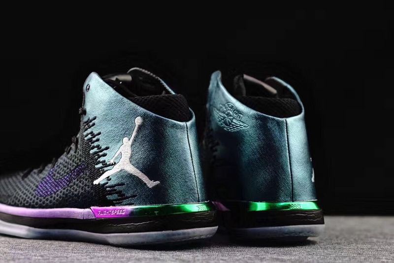 New Air Jordan 31 Black Green Shoes - Click Image to Close