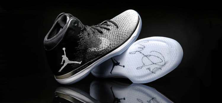 New Air Jordan 31 Black White Shoes