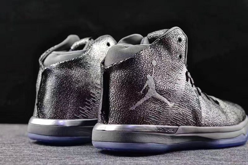 New Air Jordan 31 Crack Black Shoes