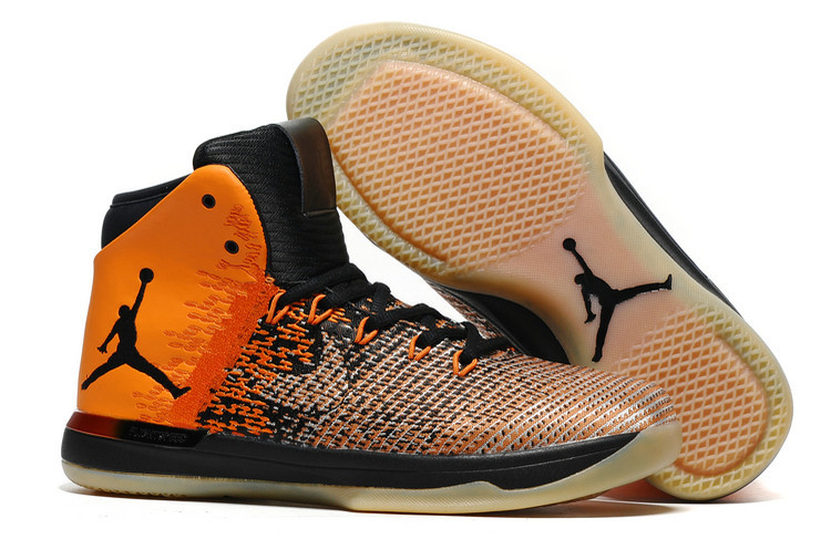 New Air Jordan 31 Orange Black Shoes - Click Image to Close