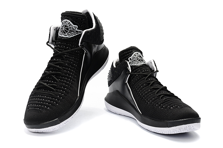 New Air Jordan 32 Low Black White Shoes - Click Image to Close