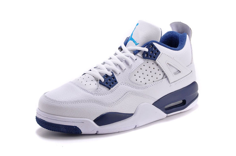 New Air Jordan 4 Columbia Basktball Shoes