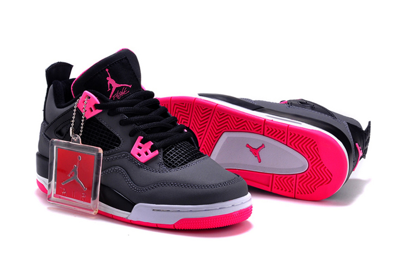 New Air Jordan 4 GS Hyper Pink Shoes For Women - Click Image to Close