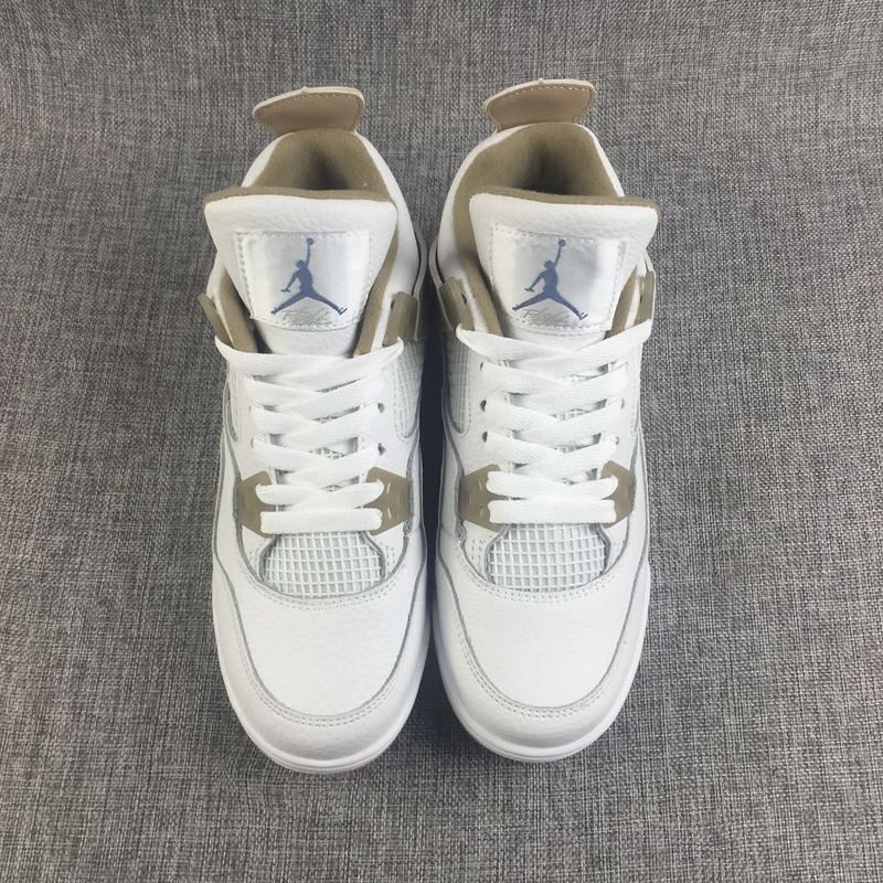 New Air Jordan 4 White Sand Shoes - Click Image to Close