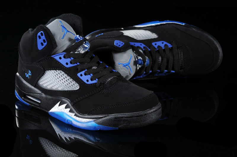 Jordan 5 Retro Black Blue White