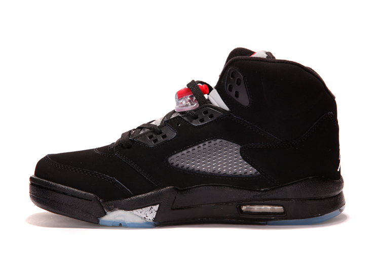 2013 Air Jordan 5 Black White Shoes