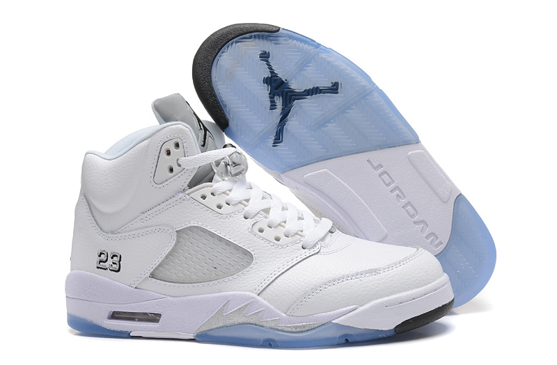 2015 Air Jordan 5 All White