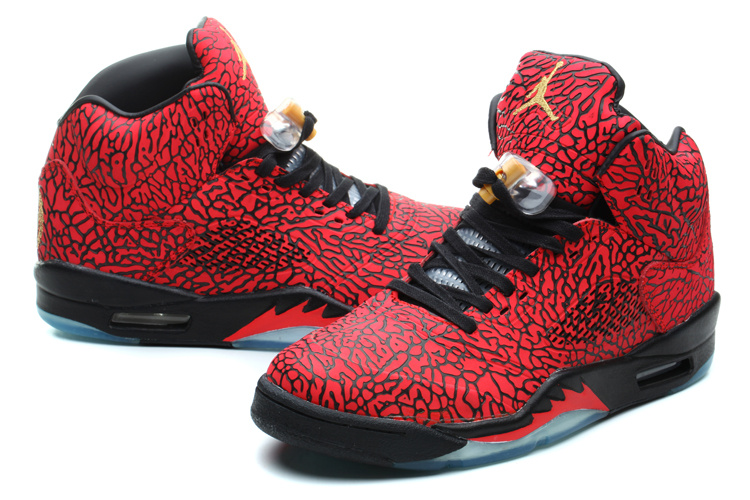 jordan retro 5 elephant print