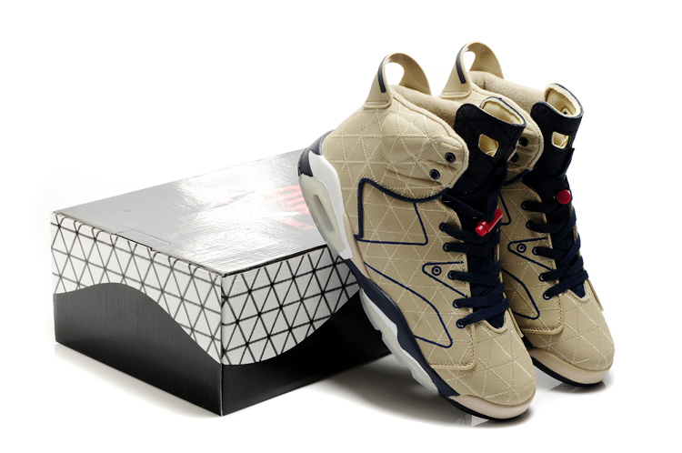 Latest Air Jordan 6 Brown White - Click Image to Close