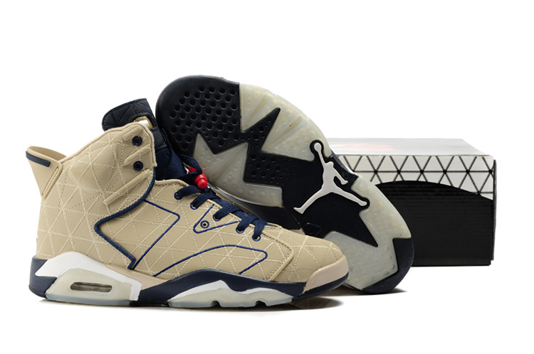 Latest Air Jordan 6 Brown White