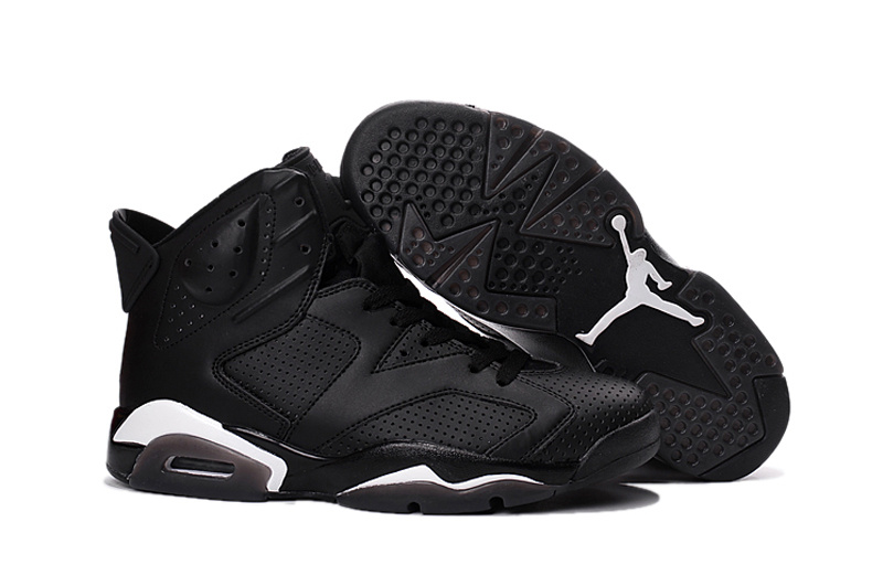 New Air Jordan 6 Retro All Black Cat Shoes