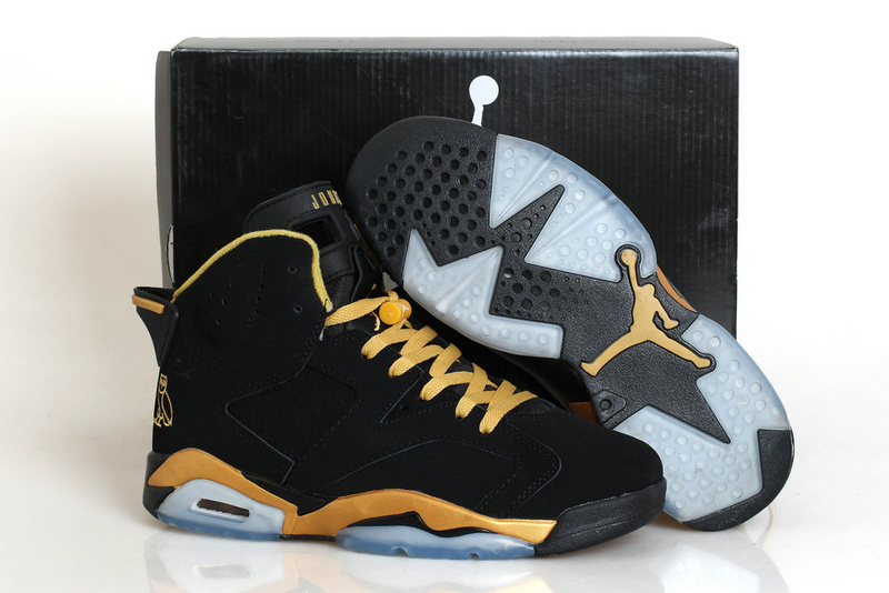 jordans retro black and gold