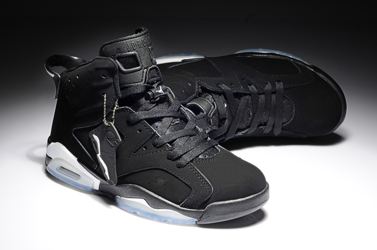 New Air Jordan 6 Retro Black White Shoes - Click Image to Close