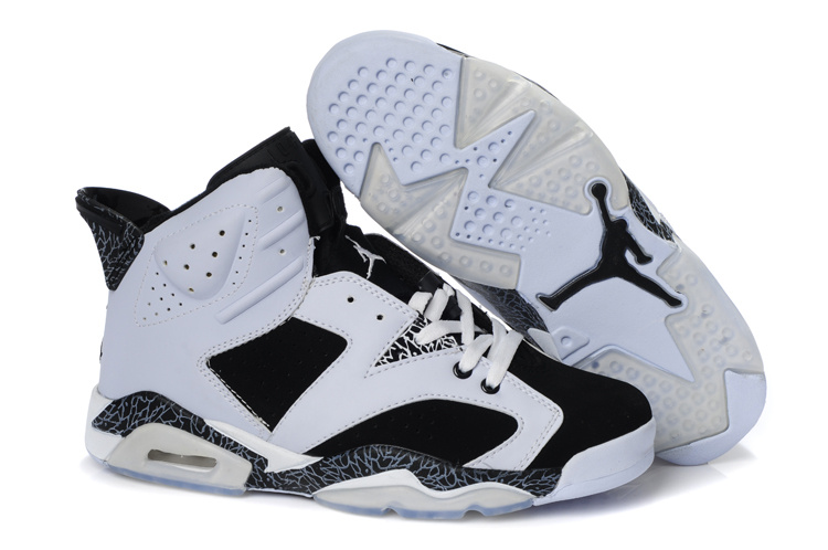 Latest Air Jordan 6 White Black Cement - Click Image to Close