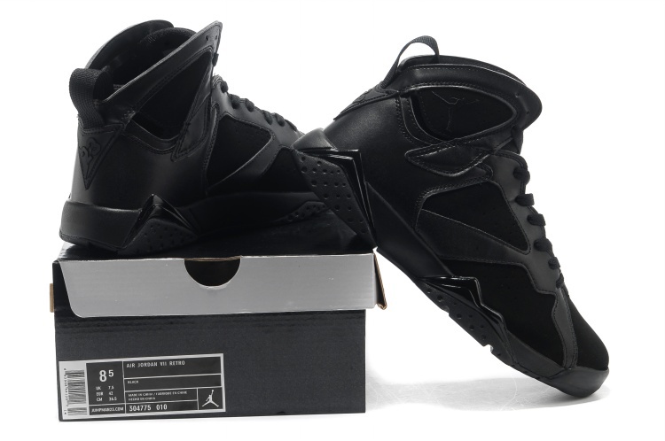 jordan retro 7 all black