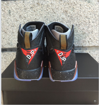New Air Jordan 7 Retro Black Bronze Shoes
