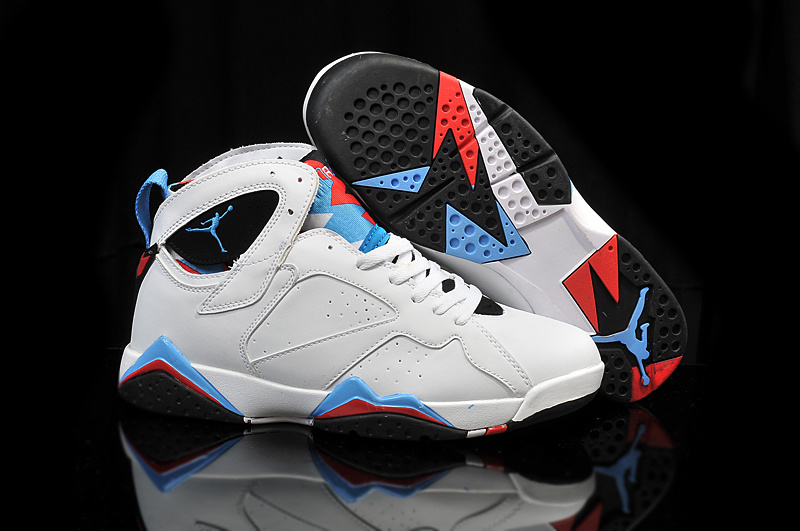 jordan 7 red and blue