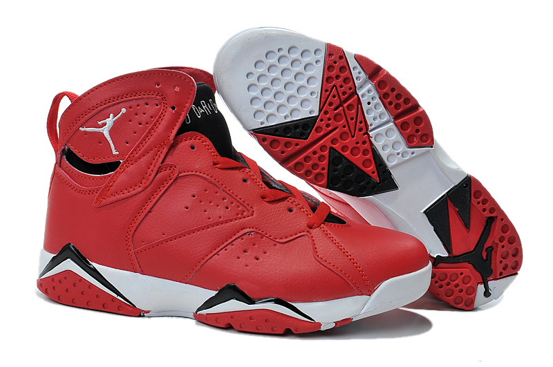 Air Jordan 7 Retro Red White Black