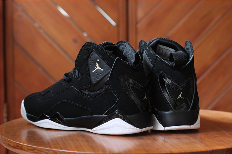 New Air Jordan 7.5 All Black Shoes 