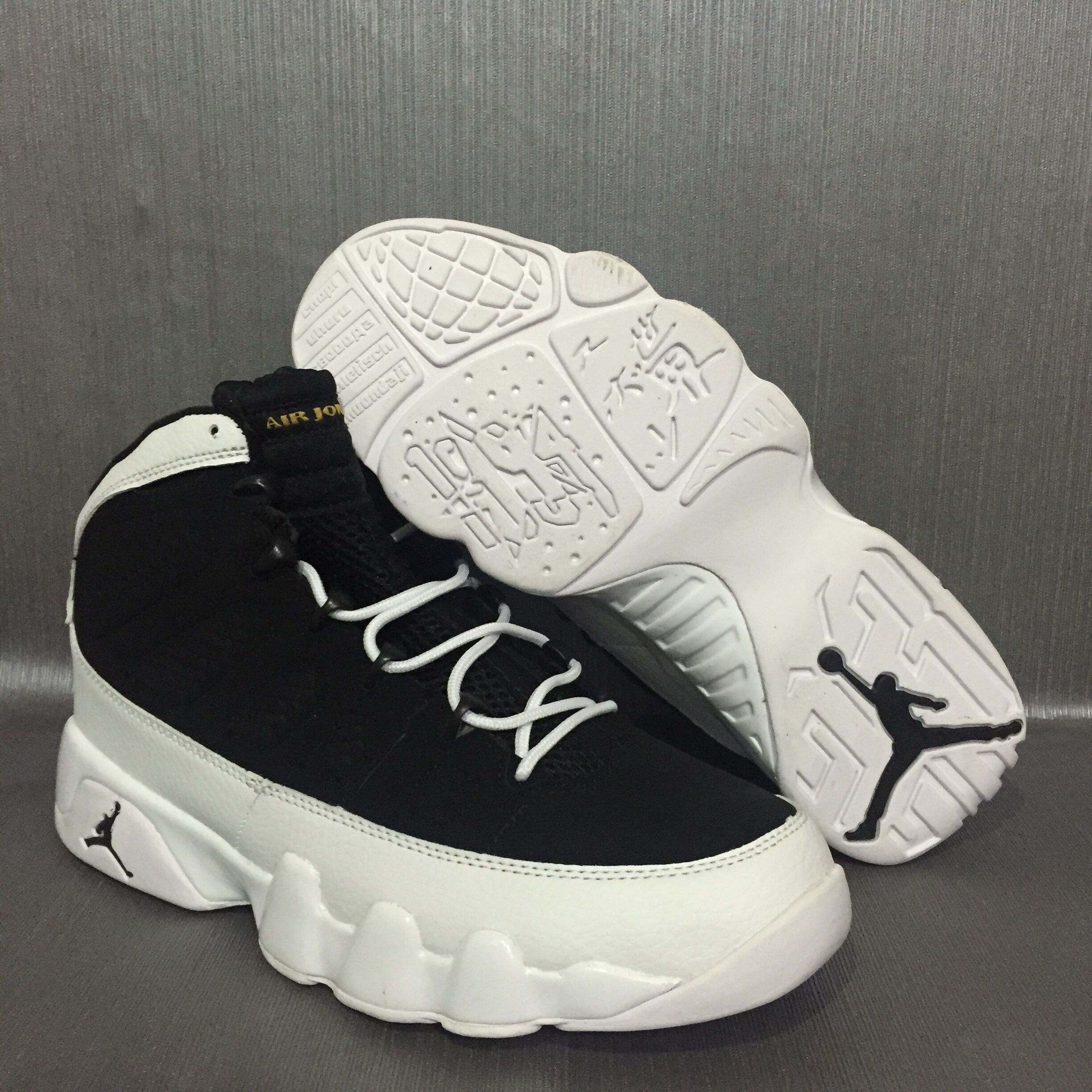 New Air Jordan 9 Oreo Shoes - Click Image to Close