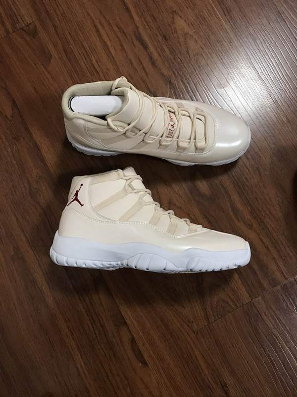 New Air Jordan Beach 11 Beige Shoes - Click Image to Close