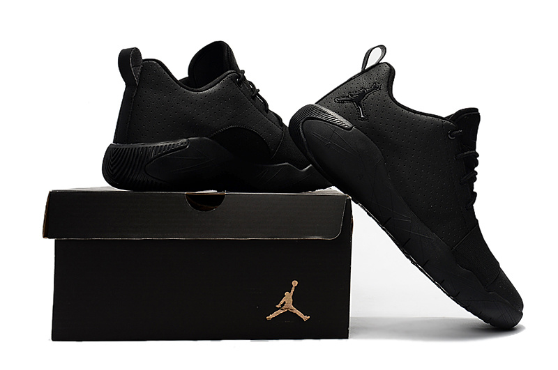 New Air Jordan Breakthrough All Black Basketball Shoes