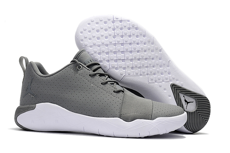 New Air Jordan Breakthrough Grey White Basketball Shoes