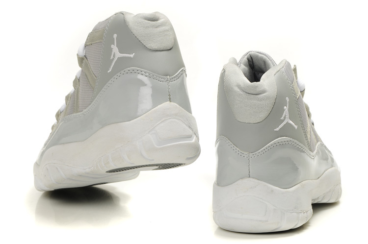 Jordan 11 Retro Grey White - Click Image to Close